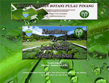 Tablet Screenshot of botanicalgardens.penang.gov.my